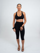 Cloud Brush High-Waist Capri