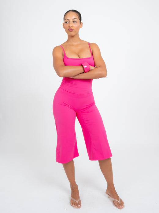 Cloud Flare-Leg Capri