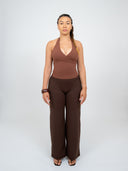 Cloud Brush Wide-Leg Pants