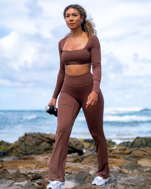 Cloud High Waisted Flare Leggings