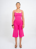 Cloud Flare-Leg Capri