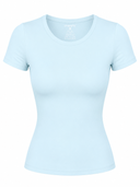 Cloud Brush Fitted Tee