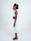 Cloud Brush High-Waist Capri