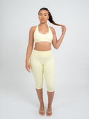 Cloud Brush High-Waist Capri
