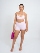 Cloud Foldover-Waist Shorts