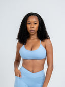 Cloud Seamed Halter Bralette