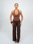 Cloud Brush Wide-Leg Pants