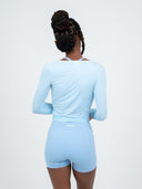 Cloud Sheer Ballet Wrap Top
