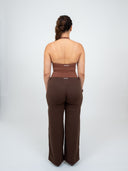 Cloud Brush Wide-Leg Pants