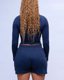 Serene Long Sleeve V-Neck Shirt