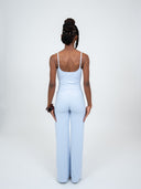 Cloud Brush Straight-Leg Pants