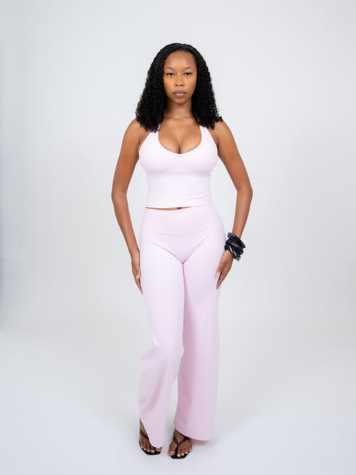Cloud Brush Wide-Leg Pants