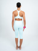 Cloud Brush High-Waist Capri